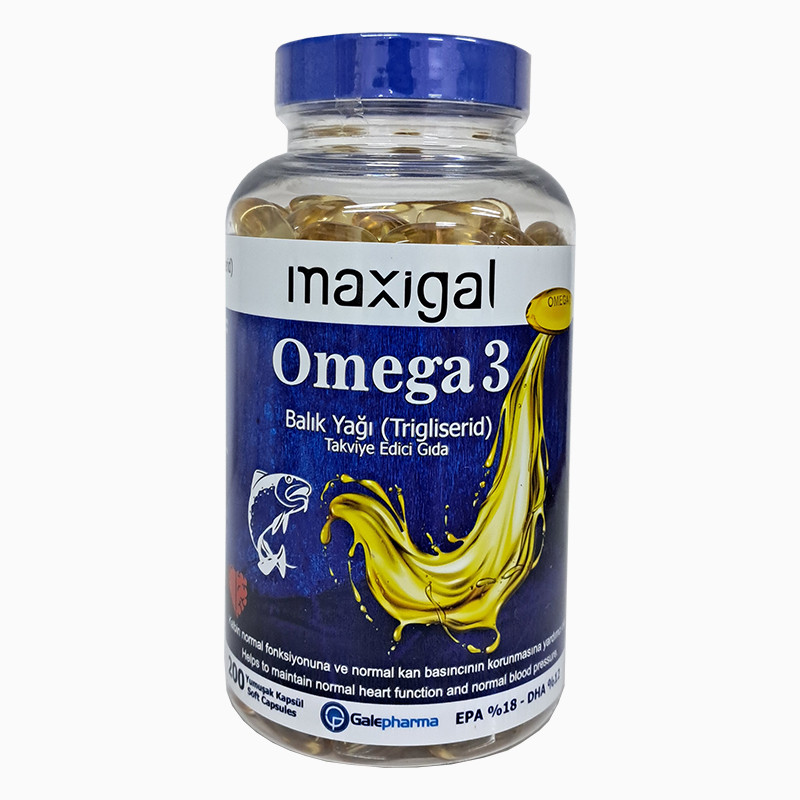 كبسول أوميغا 3 زيت السمك 200 كبسولة